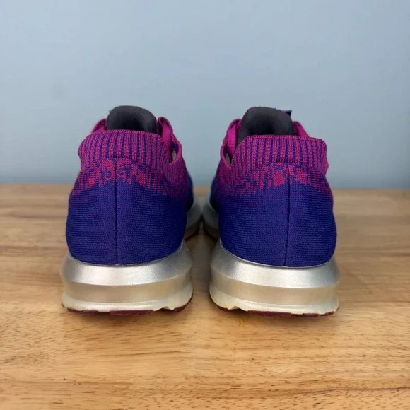 Brooks Levitate 2 Womens 8.5 B Purple Silver Athletic Running Shoes Sneakers - Picture 4 of 10